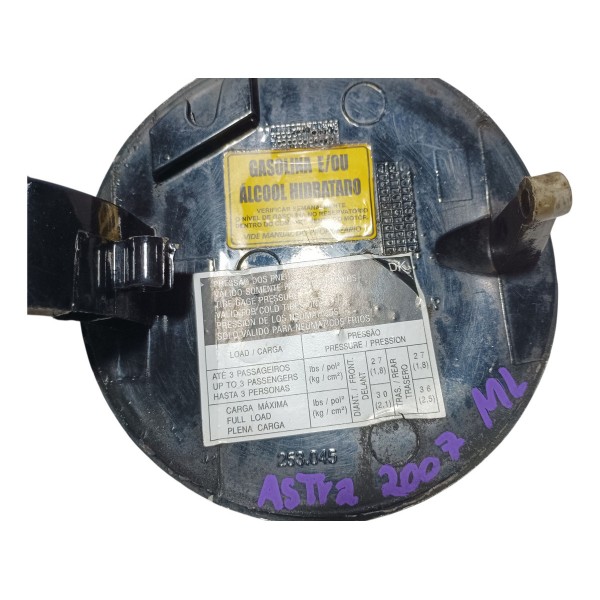 Portinhola Tanque Combustível Gm Astra 2007 Preto