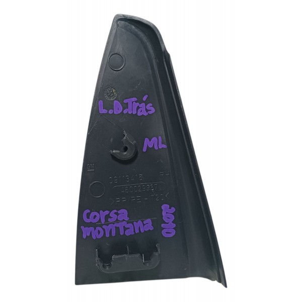 Moldura Porta Traseira Direita Gm Corsa Montana 2010