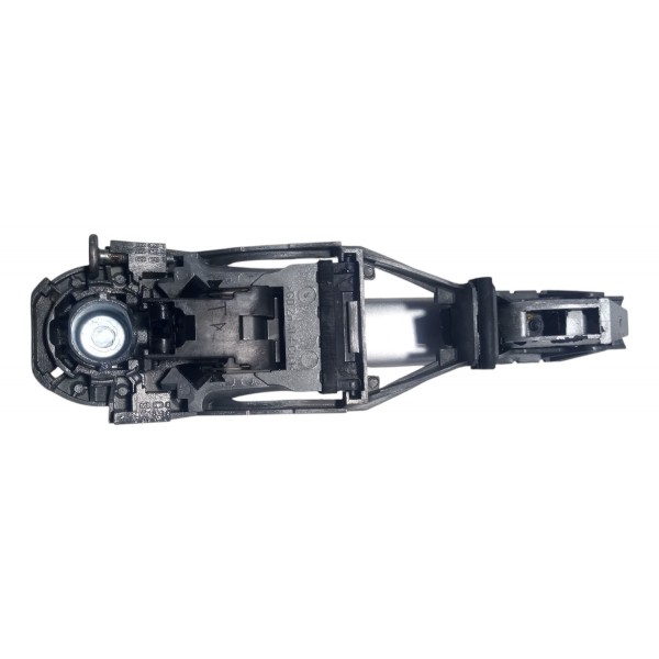 Maçaneta Externa Porta Traseira Direita Vw Spacefox 2007 Prateado Traseira