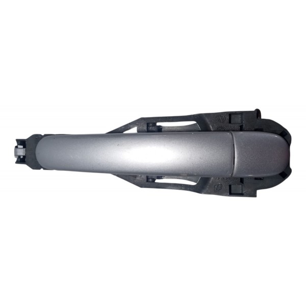 Maçaneta Externa Porta Traseira Direita Vw Spacefox 2007 Prateado Traseira