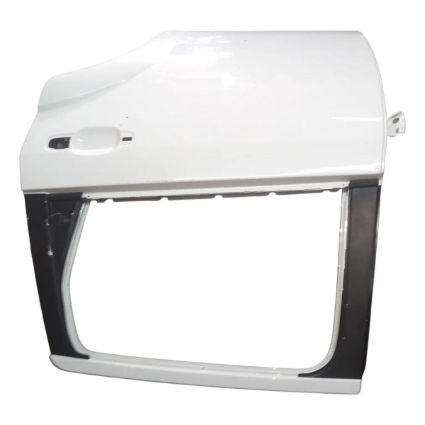 Porta Traseira Esquerda Ford Fiesta 2014 Com Detalhe Traseira Esquerdo Branco