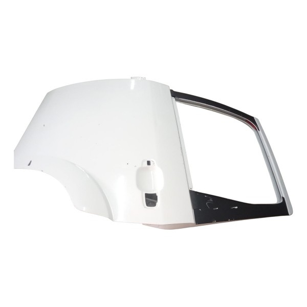 Porta Traseira Esquerda Ford Fiesta 2014 Com Detalhe Traseira Esquerdo Branco