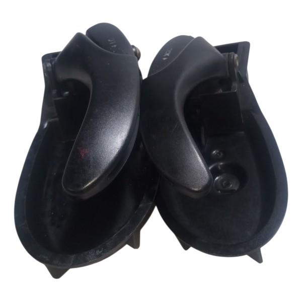 Maçaneta Interna Ford Focus 2001 Par Preto Dianteira/traseira