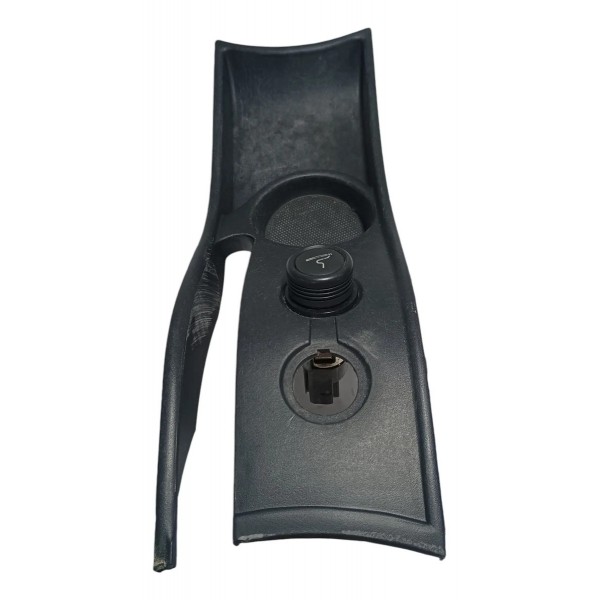 Moldura Porta Copos Freio Mão Citroen C4 2010 Preto