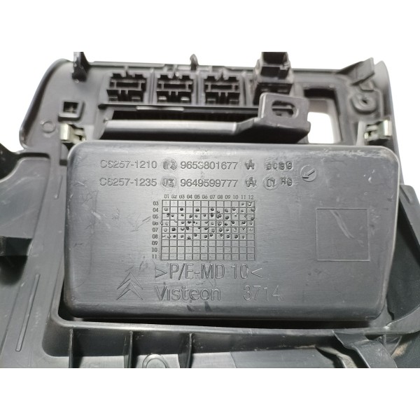 Moldura Painel Inferior Tampa Caixa Fusível Citroen C4 2010