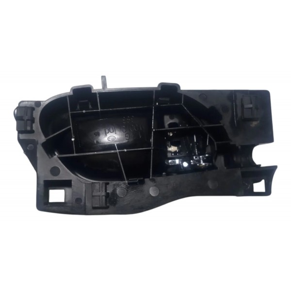 Maçaneta Interna Traseira Esquerda Citroen C4 2010 Prateado Traseira