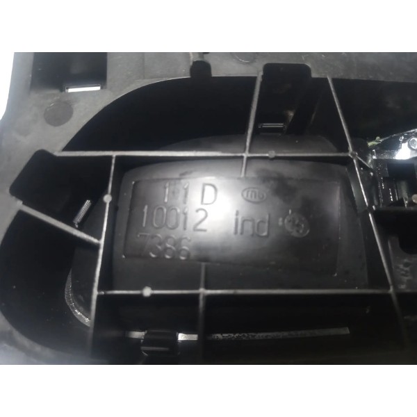 Maçaneta Interna Traseira Direita Citroen C4 2010 Prateado Traseira