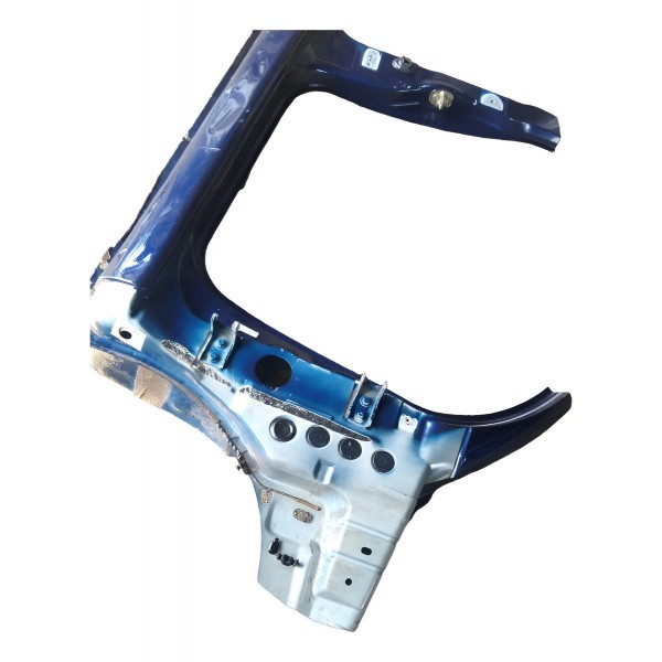 Coluna Lateral Lado Direito Citroen C3 2008 Azul