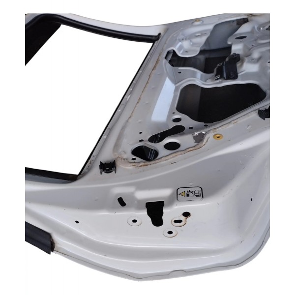 Porta Traseira Esquerda Fiat Punto 2012 Traseira Esquerdo Vermelho