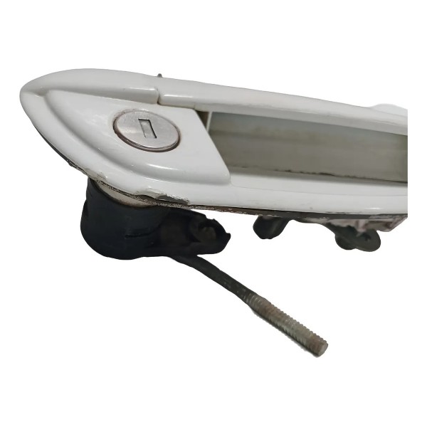 Maçaneta Externa Dianteira Direita Fiat Punto 2012 Branco Dianteira
