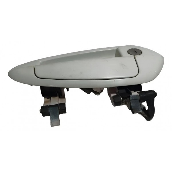 Maçaneta Externa Dianteira Direita Fiat Punto 2012 Branco Dianteira
