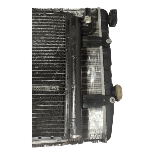 Kit Radiador Vw Polo Fox Power 1.6 2008 2009 2010 Preto