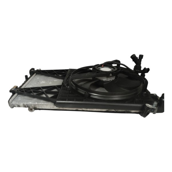 Kit Radiador Vw Polo Fox Power 1.6 2008 2009 2010 Preto