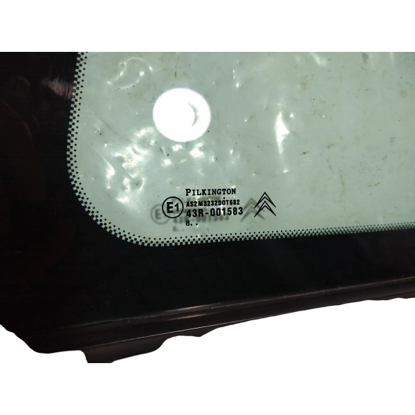 Vidro Fixo Lateral Traseiro Esquerdo Citroen C4 Hatch 2010