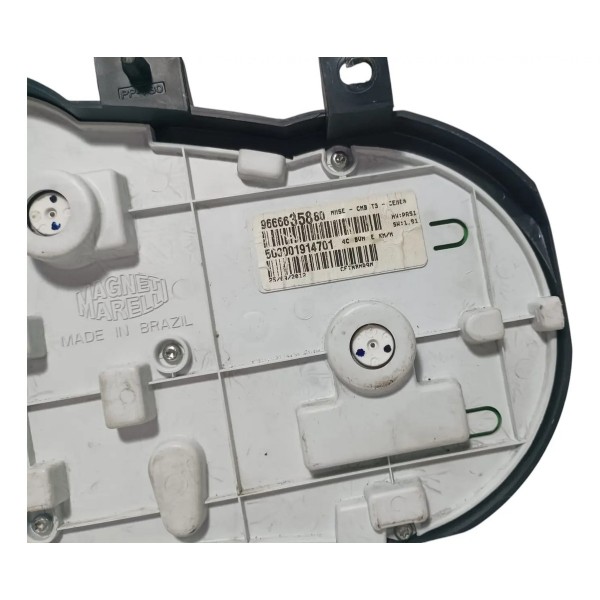 Painel Instrumento Velocímetro Peugeot 207 2012 Branco