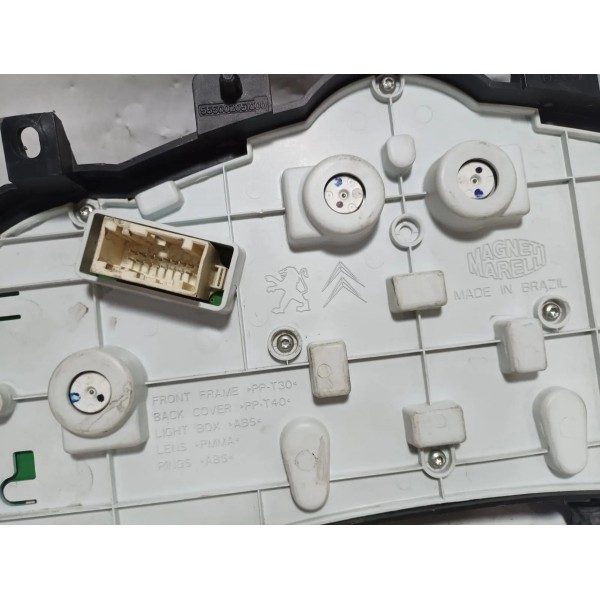 Painel Instrumento Velocímetro Peugeot 207 2009 Preto