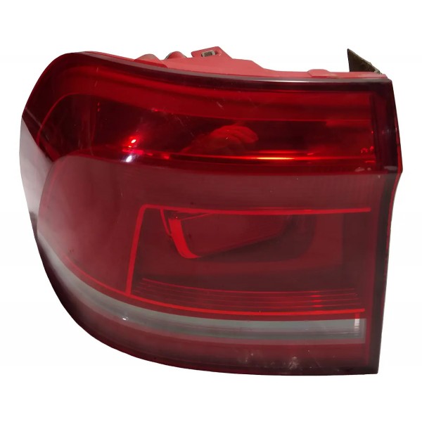 Lanterna Traseira Esquerda Vw Fox 2014 Esquerdo/motorista Vermelho