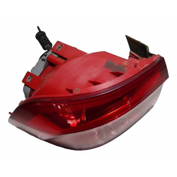 Lanterna Traseira Esquerda Vw Fox 2014 Esquerdo/motorista Vermelho