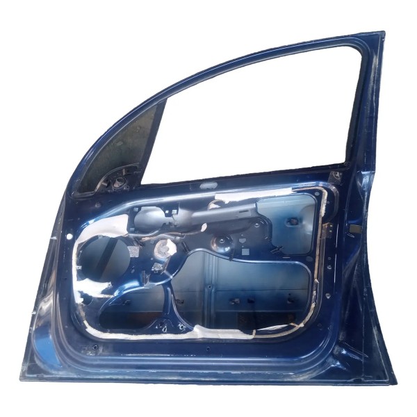 Porta Dianteira Lado Direito Citroen C3 2009 Dianteira Direita Azul-marinho
