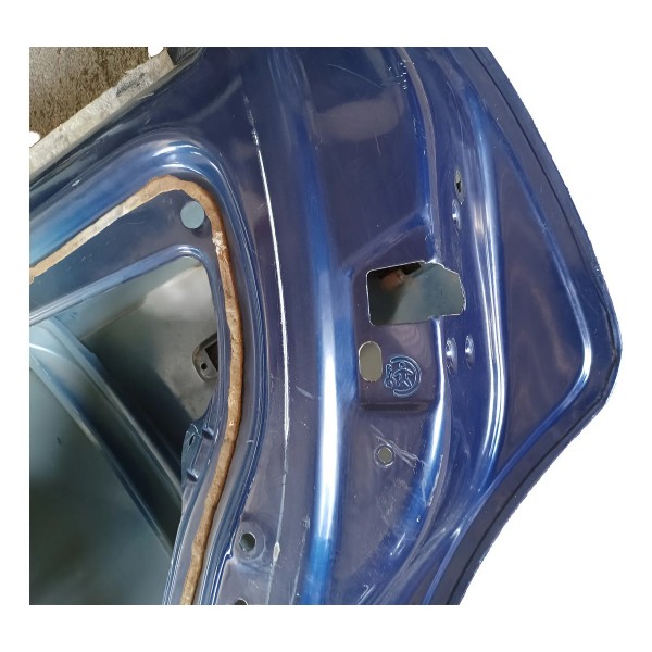 Porta Traseira Lado Direito Citroën C3 2003 A 2010 Traseira Direito Preto