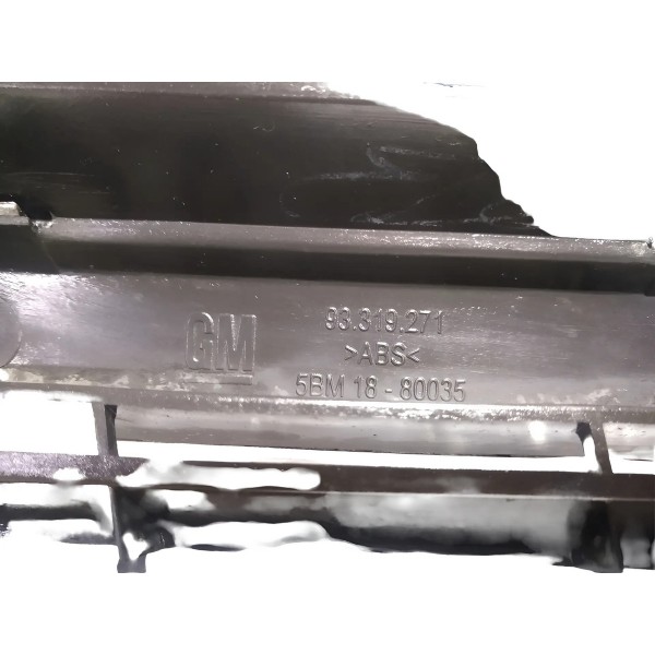 Grade Frontal Dianteira Gm Meriva 2003 2012 Preto Brilhante