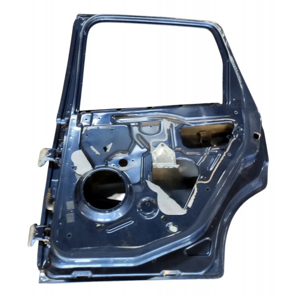 Porta Traseira Ford Fiesta Lado Direito 2006 Traseira Direito Azul