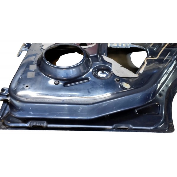 Porta Traseira Ford Fiesta Lado Direito 2006 Traseira Direito Azul