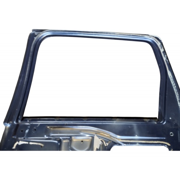 Porta Traseira Ford Fiesta Lado Direito 2006 Traseira Direito Azul