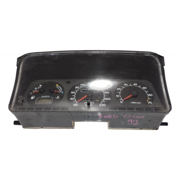 Painel Instrumentos Ford Versalhes Royale 92 93 94 95 96 Preto