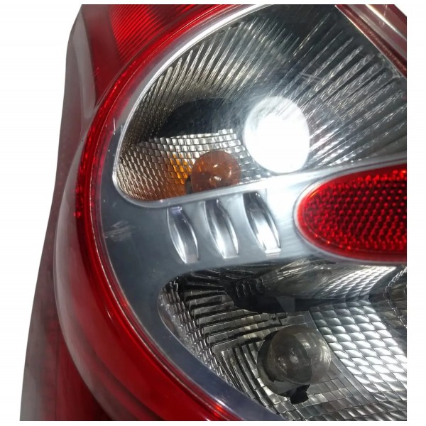 Lanterna Esquerda Renault Sandero 2008 Esquerdo/motorista Vermelho