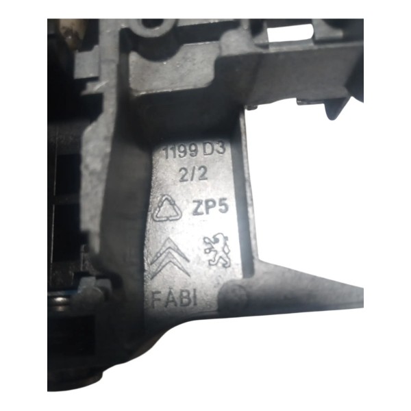 Maçaneta Externa Dianteira Direita Citroen C4 2010 Prateado Dianteira
