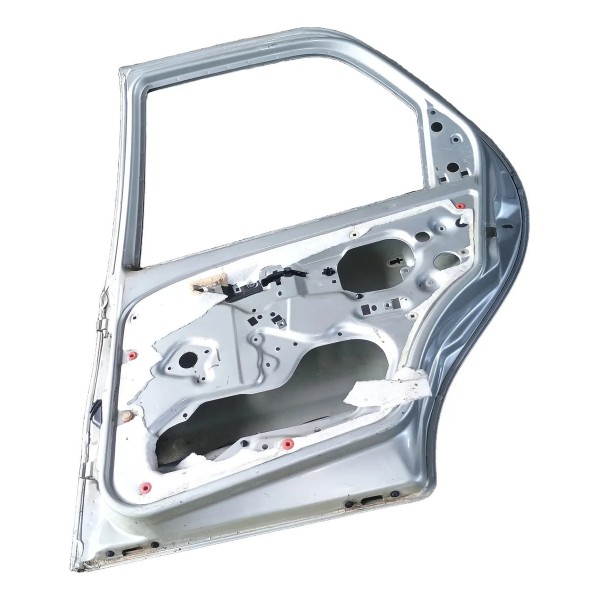 Porta Traseira Lado Direito Fiat Siena Palio 2008 Sapão Traseira Direito Prateado