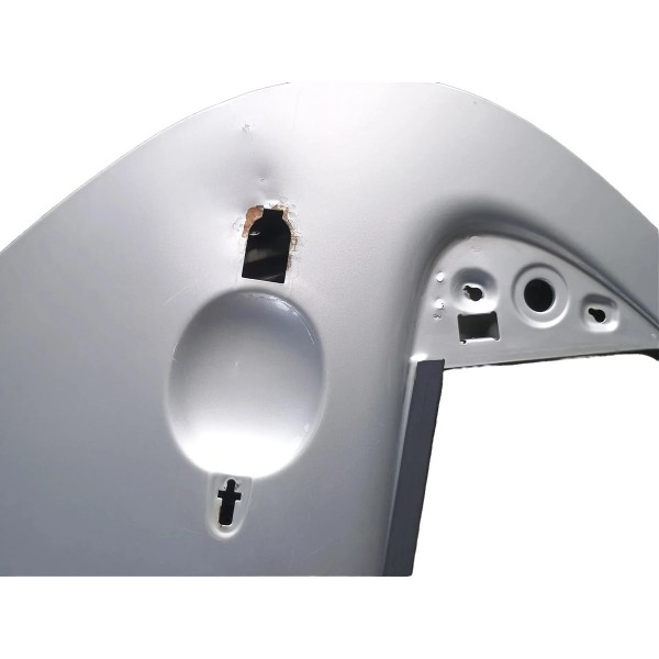 Porta Traseira Lado Direito Fiat Siena Palio 2008 Sapão Traseira Direito Prateado