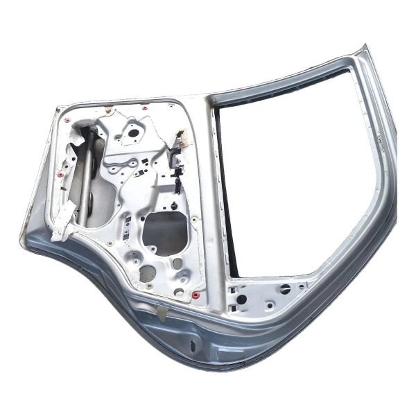 Porta Traseira Lado Direito Fiat Siena Palio 2008 Sapão Traseira Direito Prateado