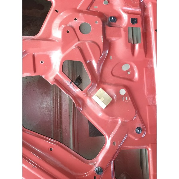Porta Traseira Lado Direito Renault Logan 2011 Traseira Direito Vermelho
