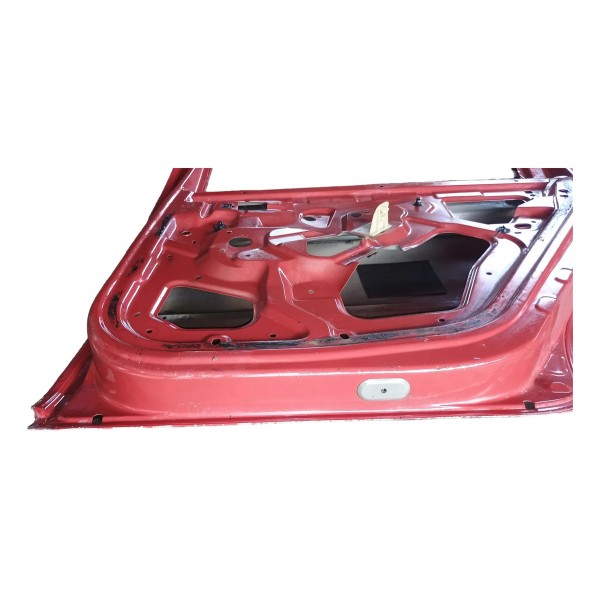 Porta Traseira Lado Direito Renault Logan 2011 Traseira Direito Vermelho