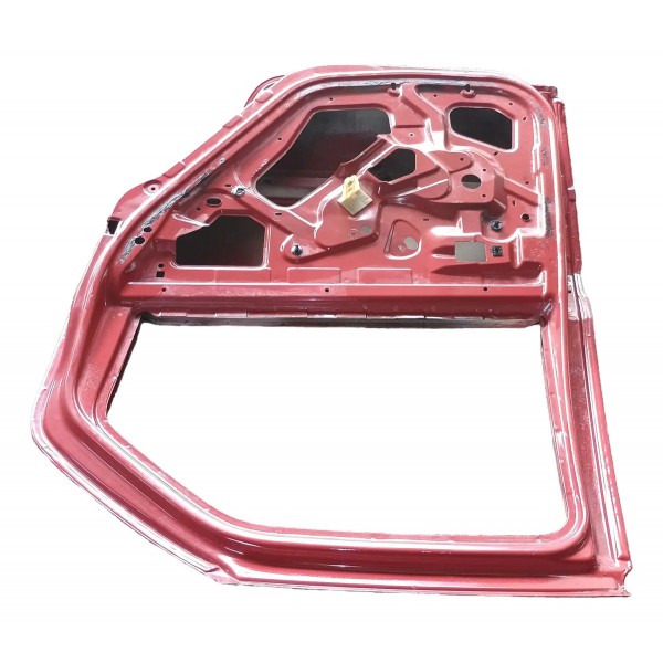 Porta Traseira Lado Direito Renault Logan 2011 Traseira Direito Vermelho
