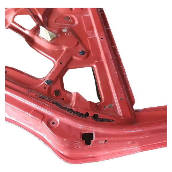 Porta Traseira Lado Direito Renault Logan 2011 Traseira Direito Vermelho
