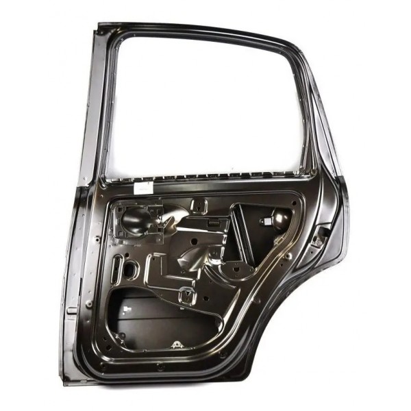 Porta Traseira Lado Direito Citroën C3 2003 A 2010 Traseira Direito Preto