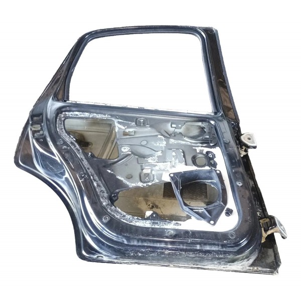 Porta Traseira Esquerda Citroen C3 2003 Traseira Esquerdo Preto