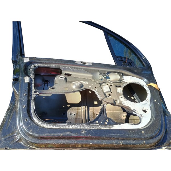 Porta Dianteira Esquerda Citroen C3 2003 A 2005 Para Recuper Dianteira Esquerdo Preto