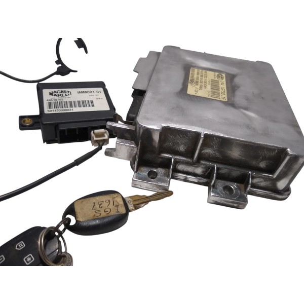 Kit Módulo Injeção Fiat Palio 1.0 8v 1999 Iaw1g7sd.1f