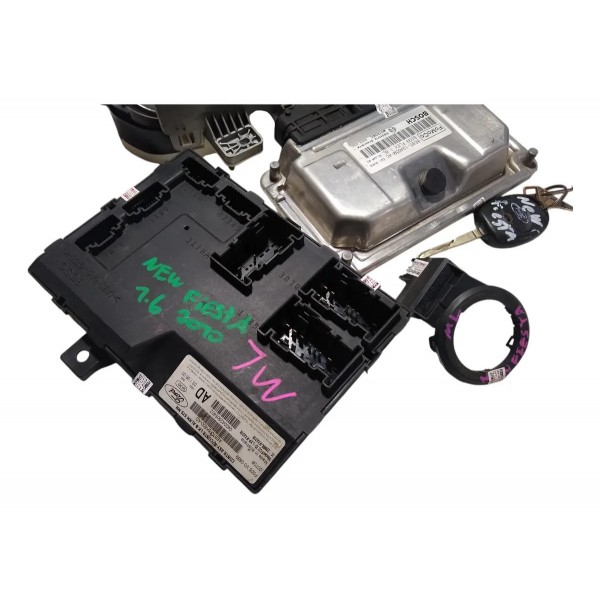 Kit Módulo Injeção Ford New Fiesta 1.6 2010 0261s06047