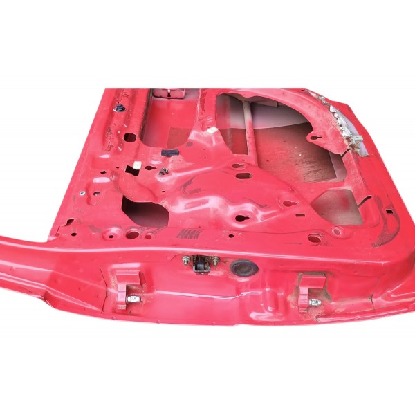 Porta Traseira Lado Direito Vw Gol G4 2010 Traseira Direito Vermelho