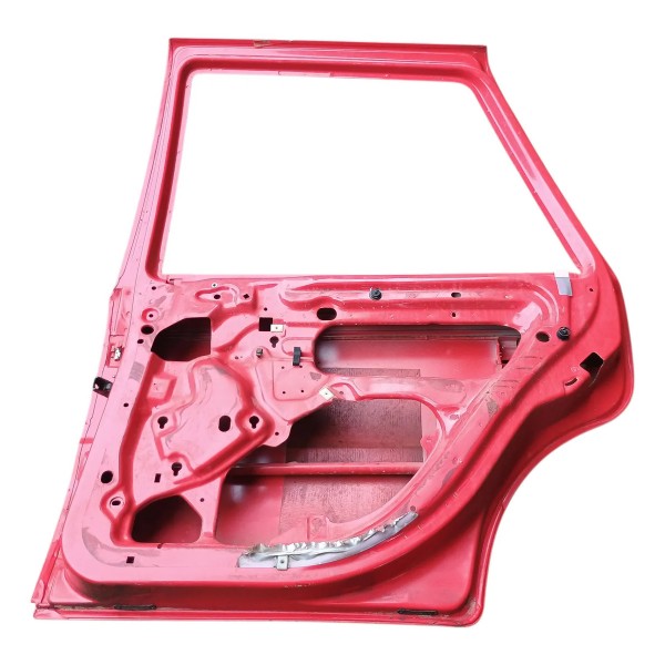 Porta Traseira Lado Direito Vw Gol G4 2010 Traseira Direito Vermelho