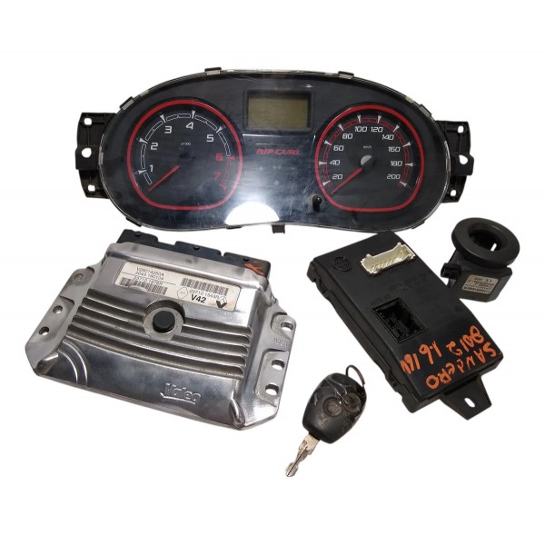 Kit Módulo Injeção Renault Sandero 1.6 2012 V29014250a