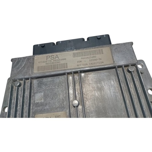 Módulo Injeção Peugeot 206 1.4 9655003380