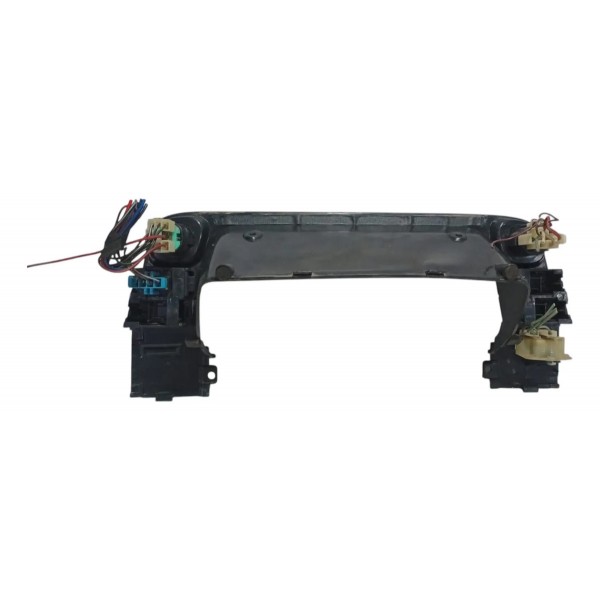 Moldura Painel Instrumento Botão Alerta Gm Kadett 1994 Cinza-escuro