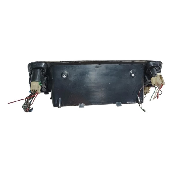 Moldura Painel Instrumento Botão Alerta Gm Kadett 1994 Cinza-escuro