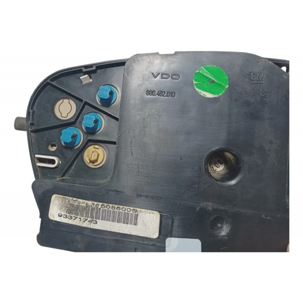 Painel Instrumento Velocímetro Gm Celta 2005 Preto